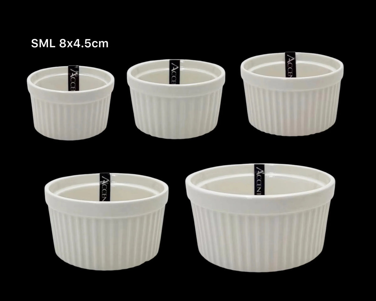 bulk 48 Bone China Ramekin 8cm