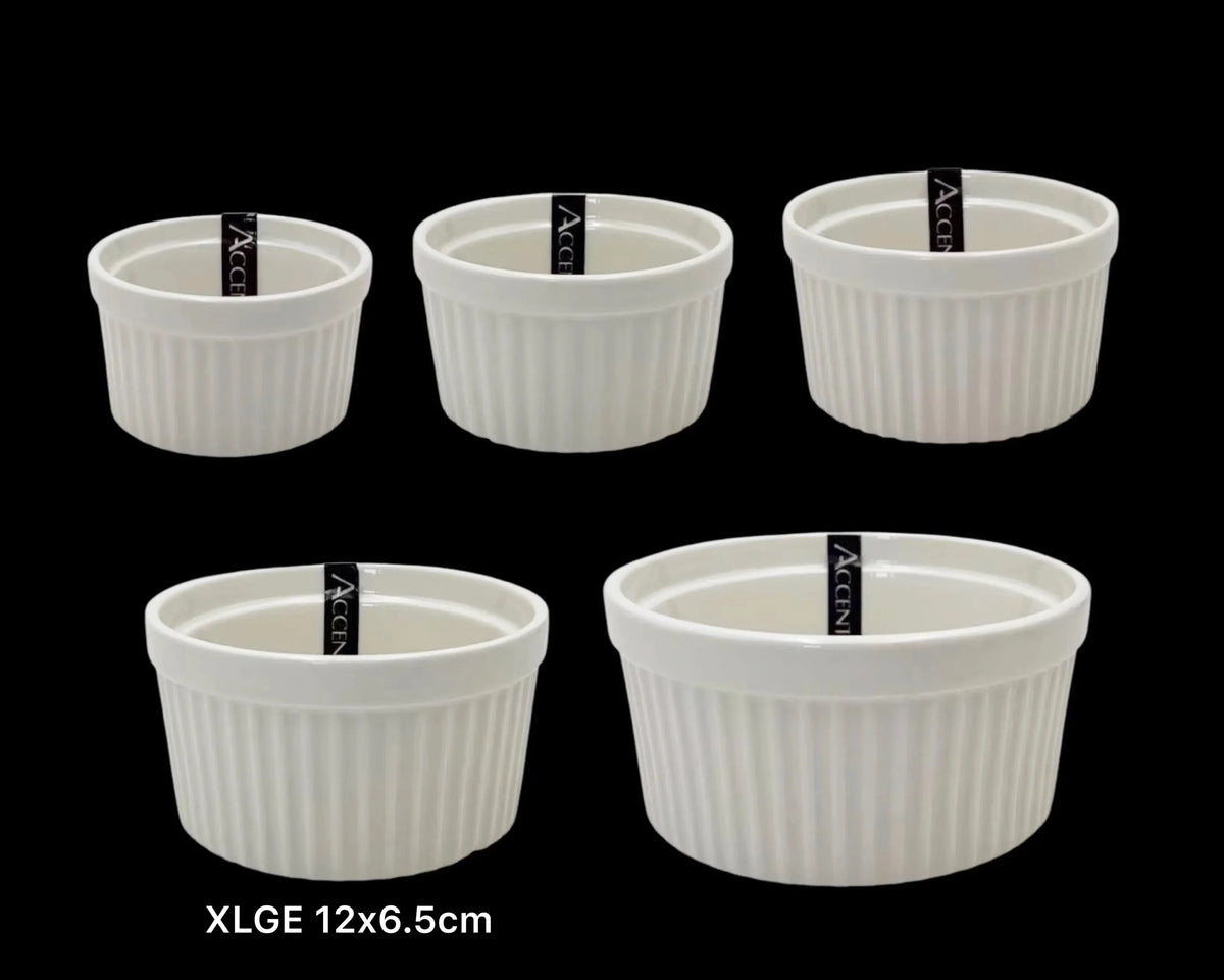 bulk 36 Xlarge New Bone China Ramekin 12cm