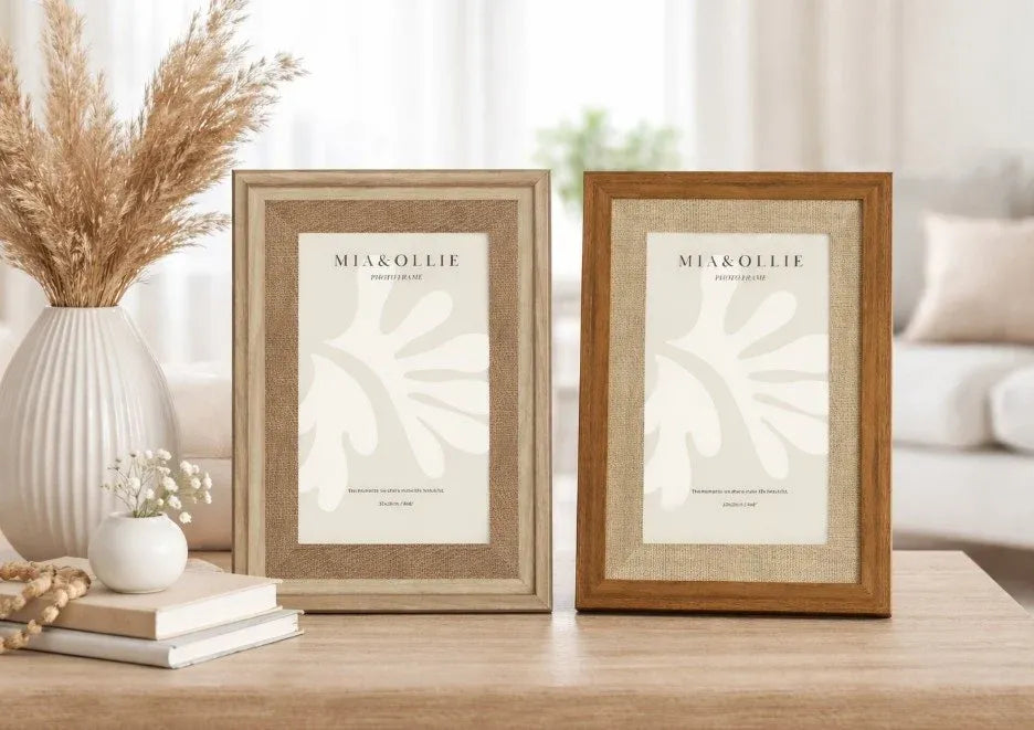 Set 2 Photo Frame Elise '4x6in' 15cm
