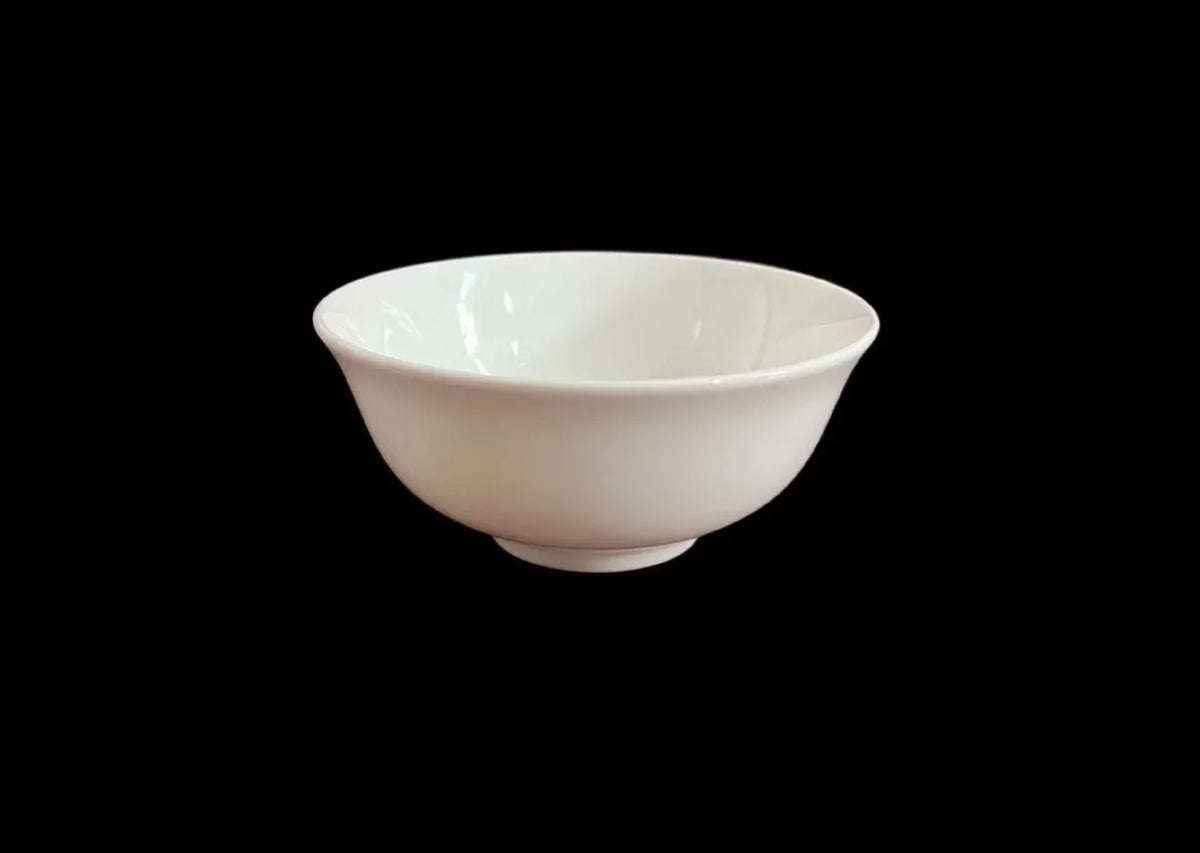 bulk 24 White Fine Bone China Bowl 4ln 10x6cm