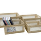 Set 4 Paulownia Wood Crates 40cm