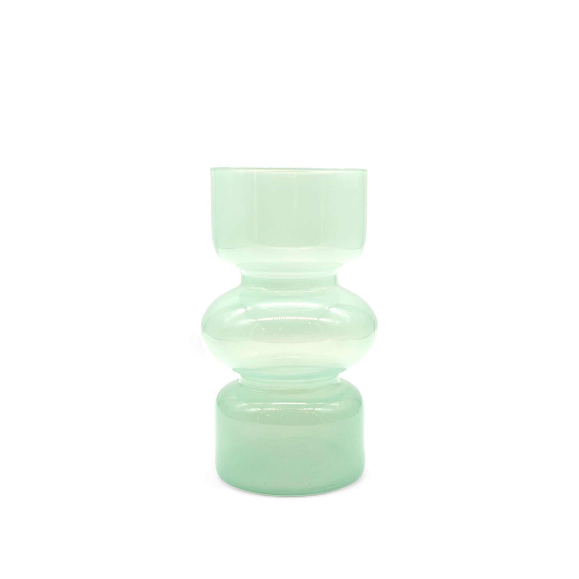 Tondu Glass Vase Green