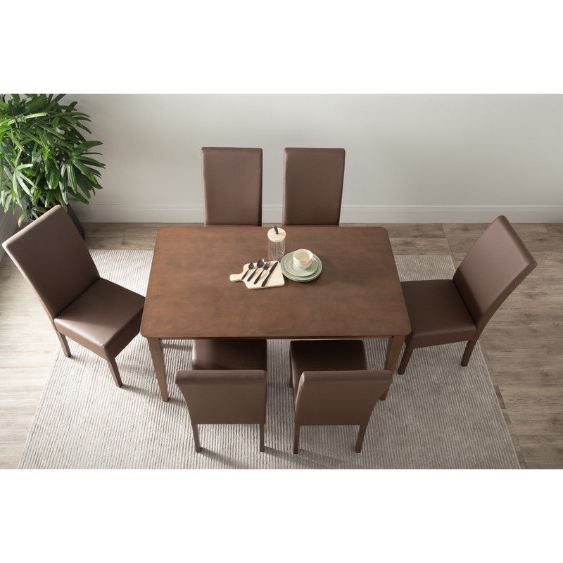 Dining Table Allergo Timber - 150cm - Cocoa