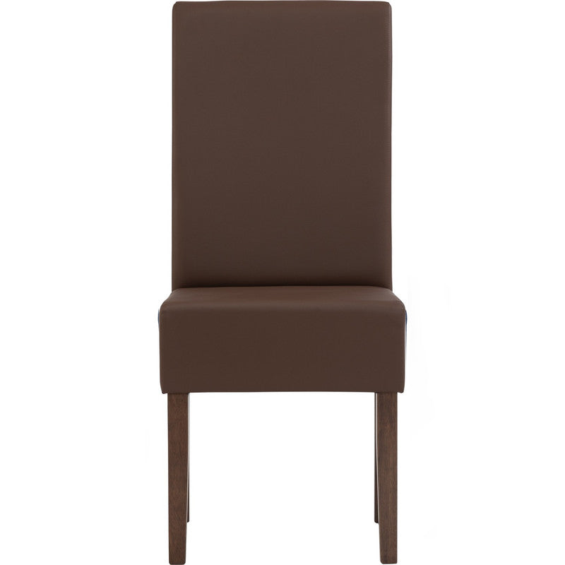 Dining Chair Mesi - Set of 2 - Cocoa Legs, Mocha Upholstery