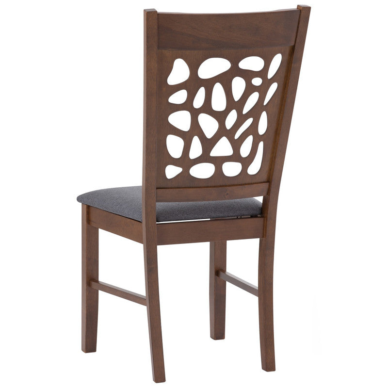 Dining Chair Asbel Timber - Set of 2 - Cocoa