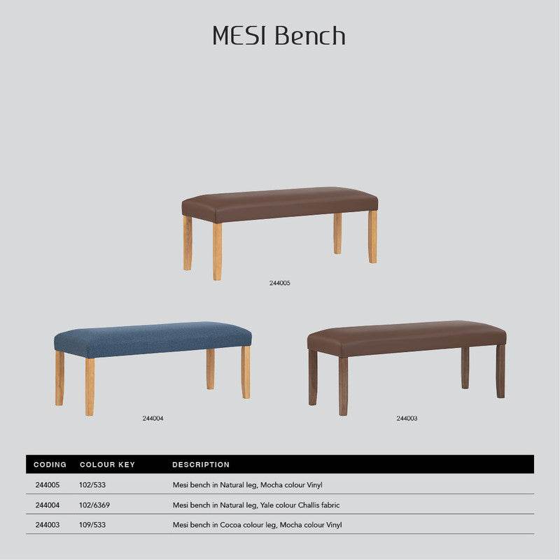 Bench Ottoman Mesi - Natural