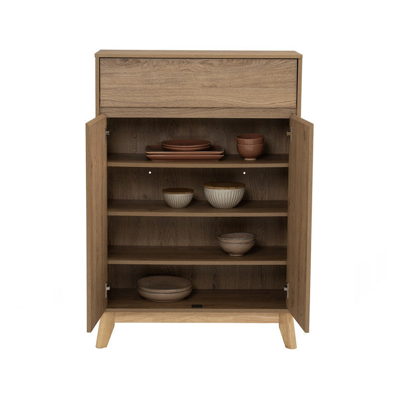 Hirado Sideboard Hallway Table & Shoe Cabinet - Natural