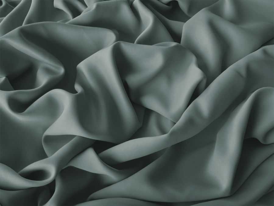 Blockout Curtain 270x230cm PINCH PLEAT+ Hooks High Level Fabric Grey Blue