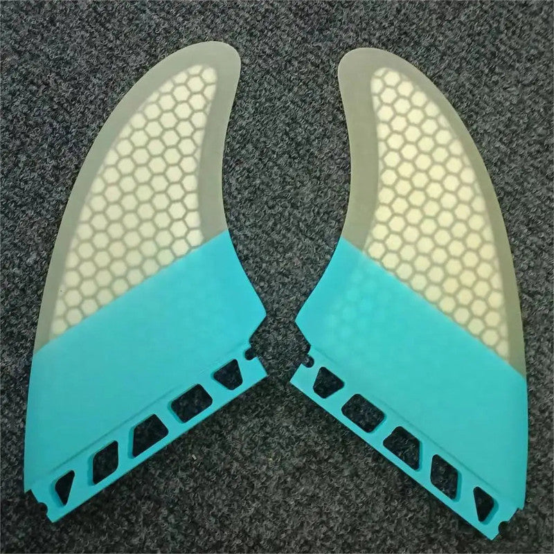 Surf Accessories 5.5 Inch Fiberglass Surfboard Twin Fins