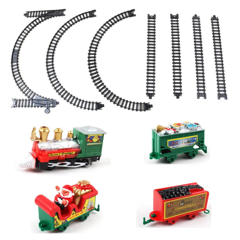 Realistic Christmas Train Set