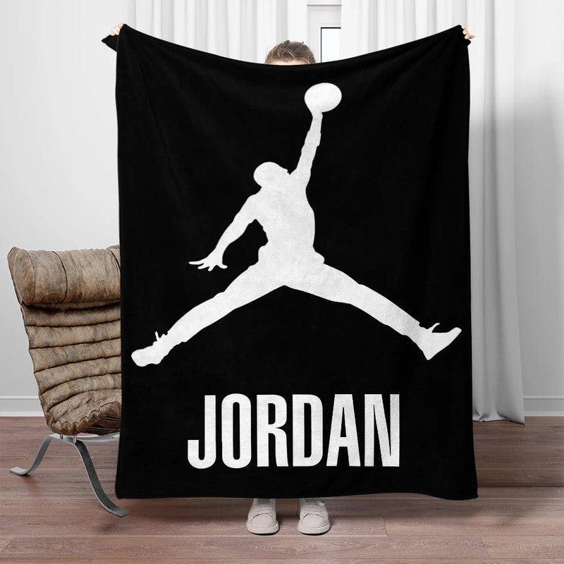 Basketball Star Flannel Blanket - Super Soft, 150x200 cm