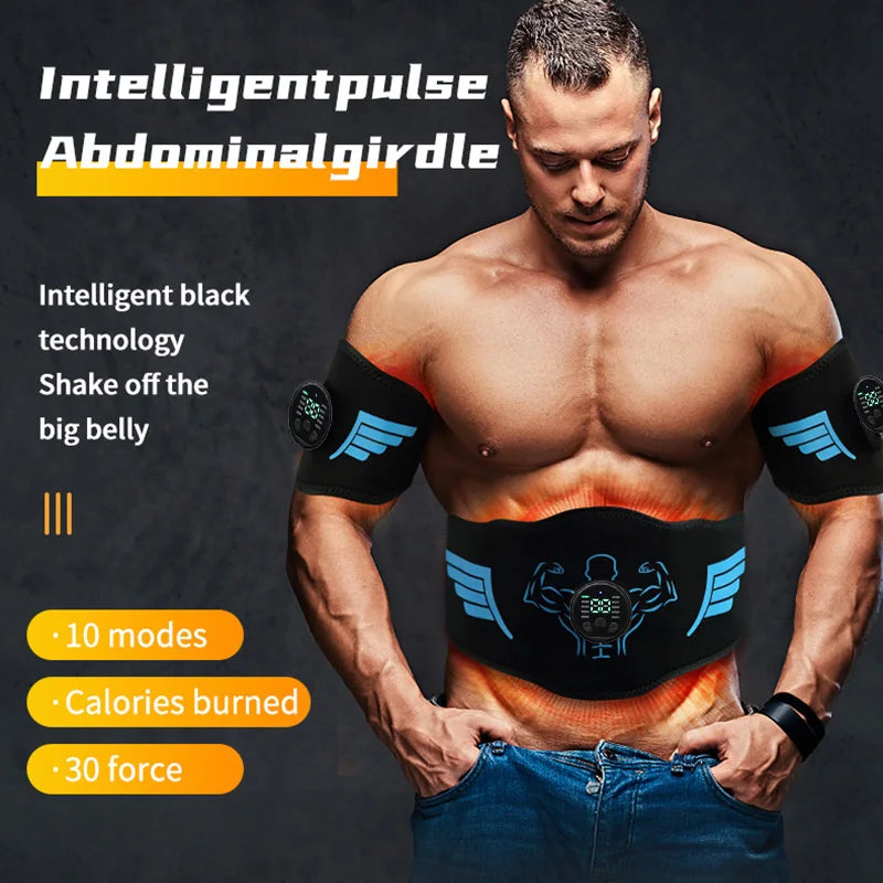 Abdominal Toning Belt Muscle Stimulator Metal Sheet Technology