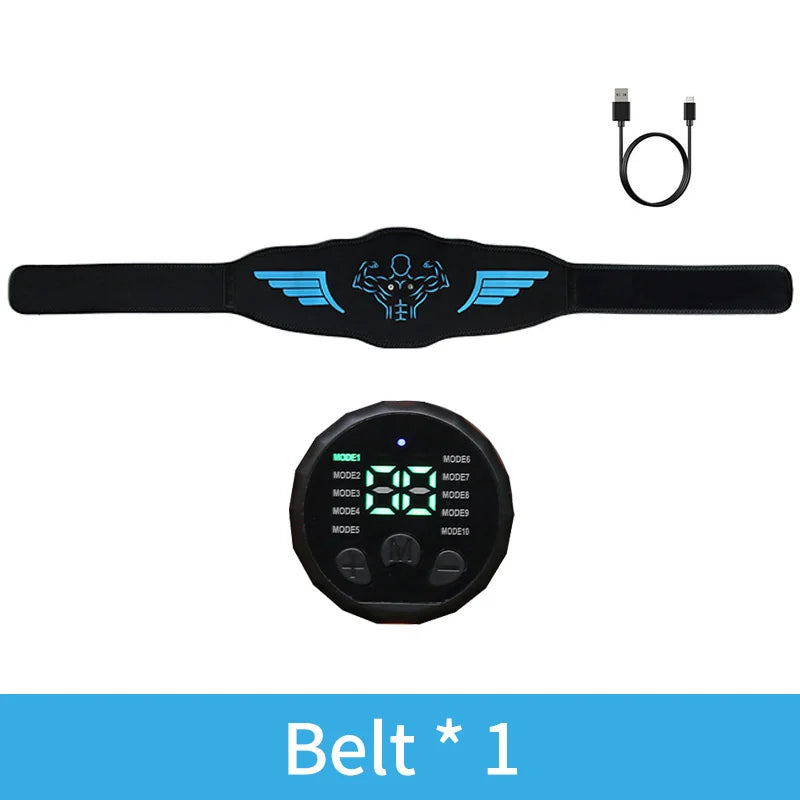 Abdominal Toning Belt Muscle Stimulator with Metal Sheet Technology