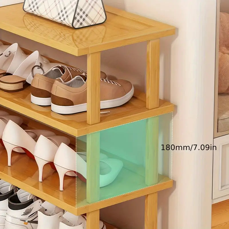 Stylish Entryway Shoe Bench Storage Solution