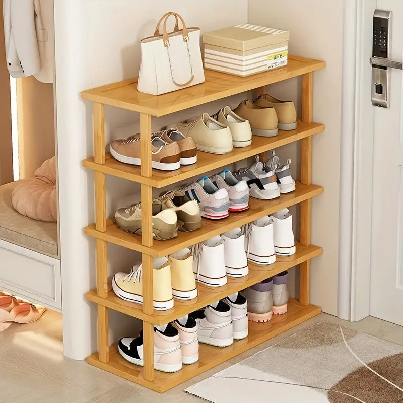 Stylish Entryway Shoe Bench Storage Solution