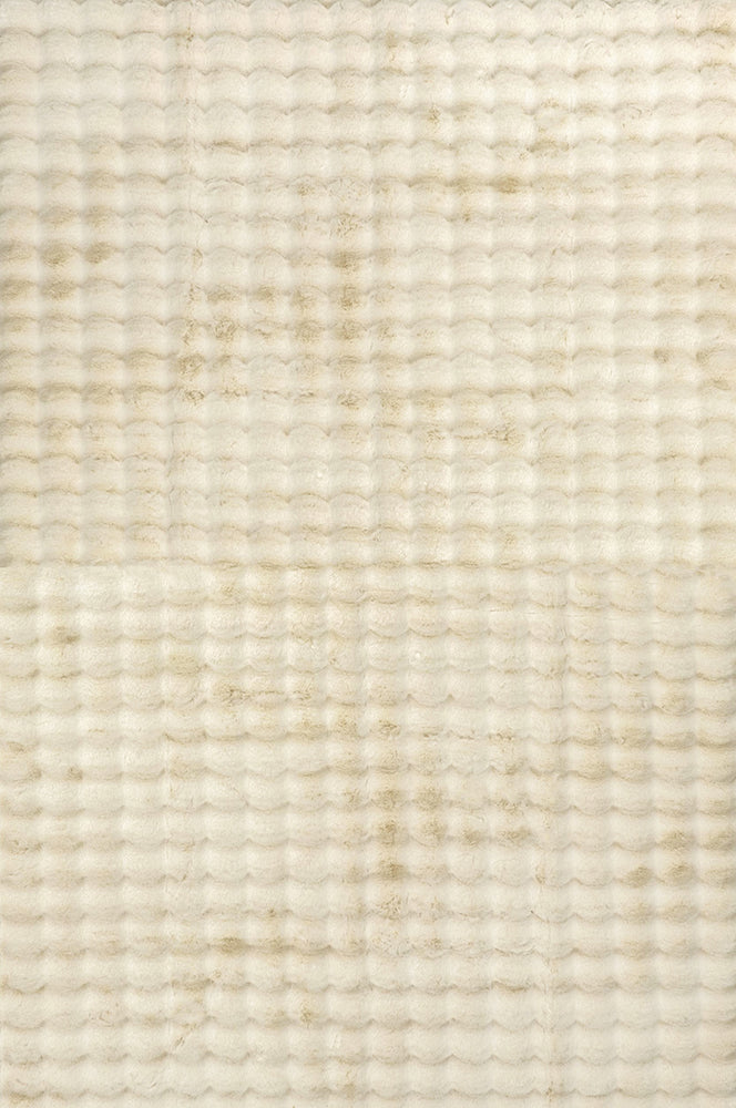 Bubble Washable Rug - Natural 270X180Cm