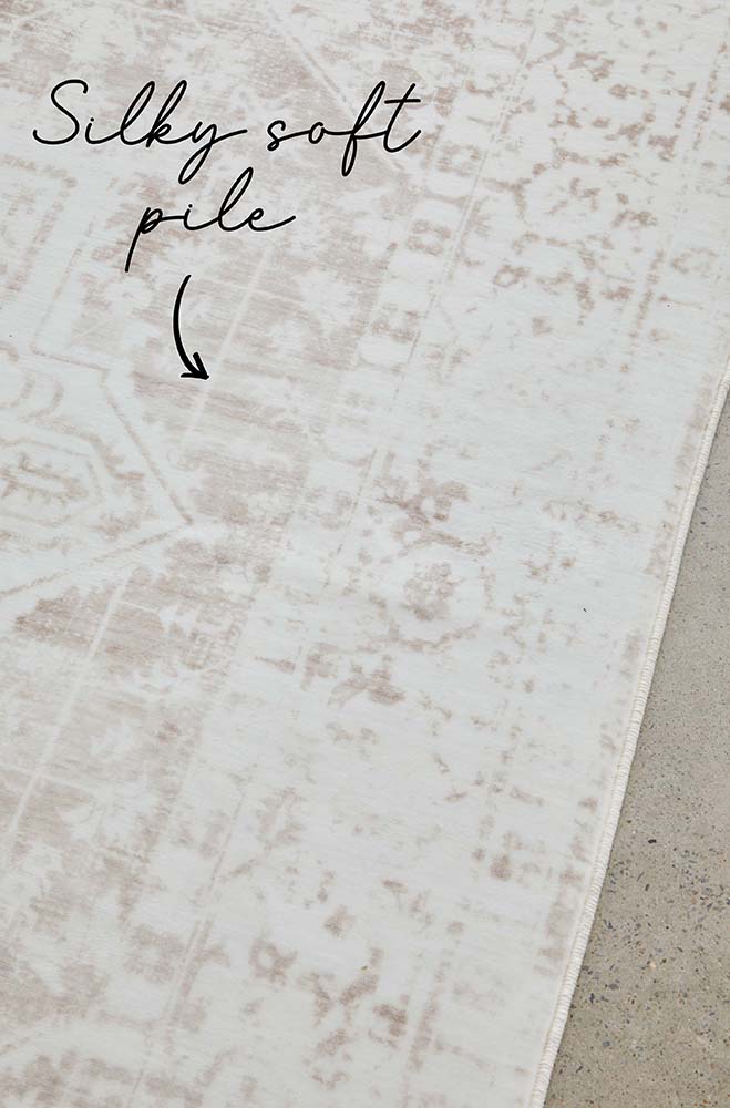 Revive Loni Natural Rug 220x150CM