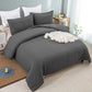 Seersucker Dark Geneva Elegance Quilt / Doona / Duvet Cover set