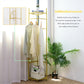 Fin Heavy Duty Clothes Stand Space-Saving Corner Coat Hat Shoes Rack Bedroom