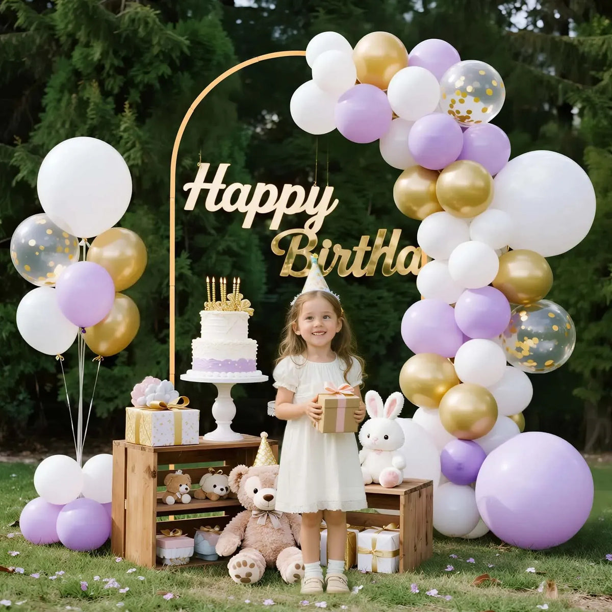 Arch Backdrop Stand, 2 x 1 m, Stable Structure, Easy Assembly, 1 Set G ...