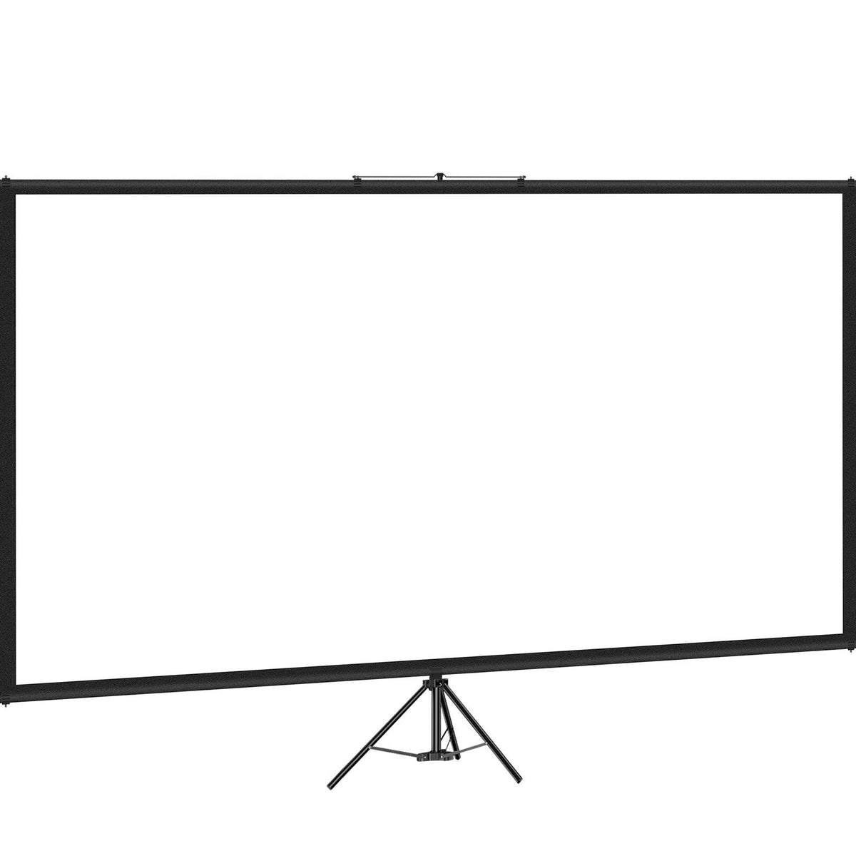 Tripod Projector Screen with Stand 70 inch 16:9 4K HD Projection Screen Stand Wrinkle-Free Height Adjustable Portable