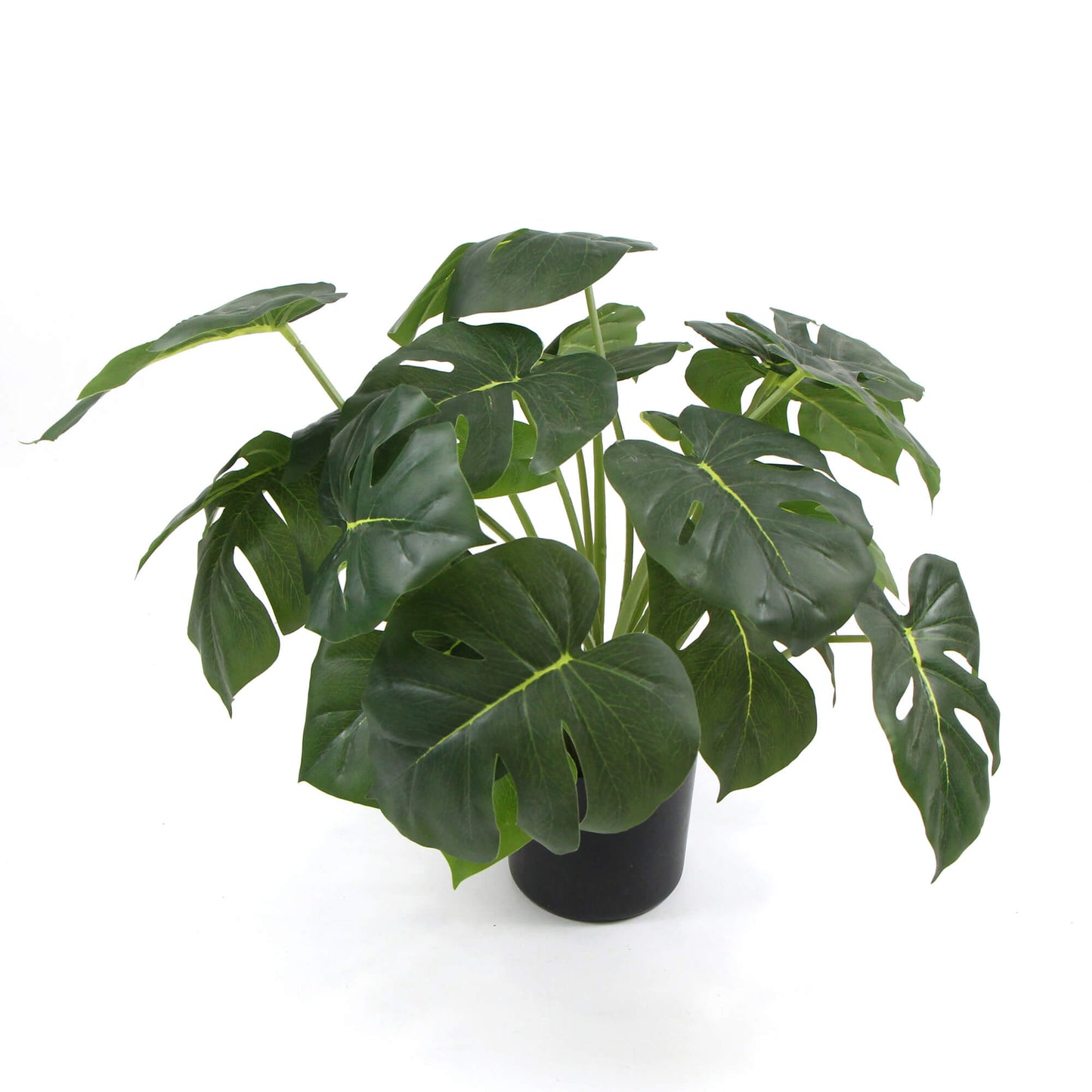 Artificial Split Philodendron Plant Potted Dense with Real Touch Leaves - 50cm