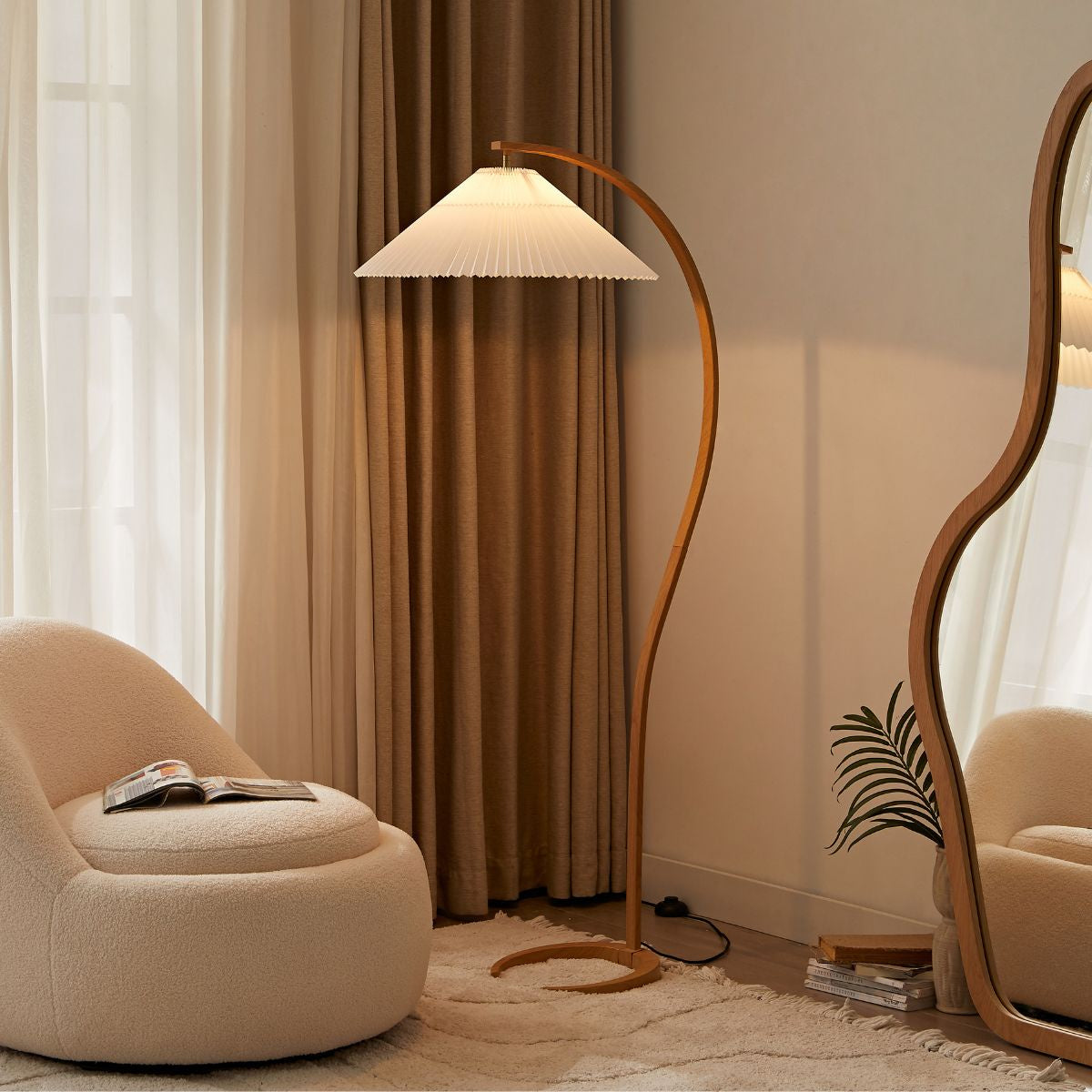 Archer Natural Floor Lamp