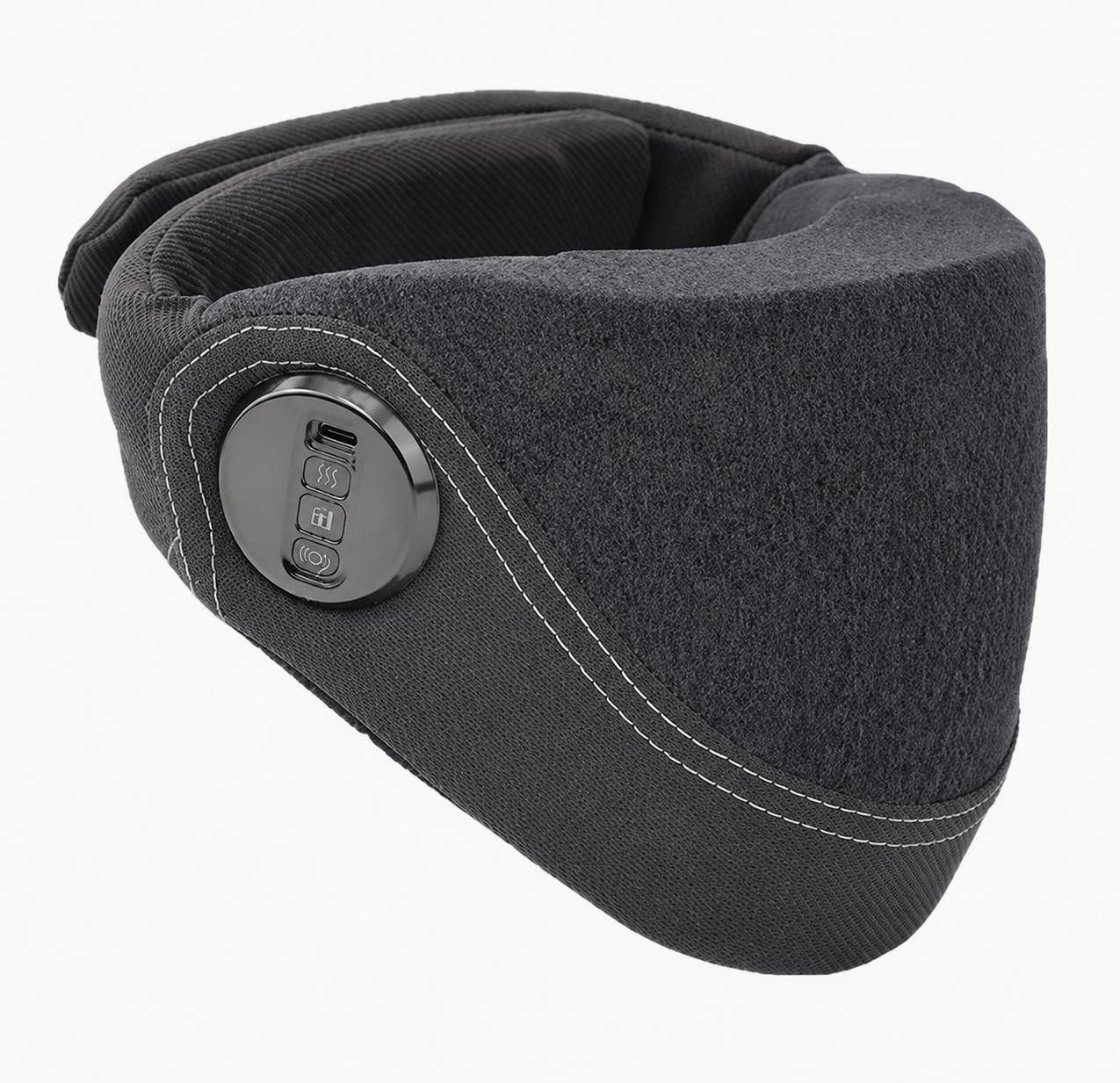 APP Intelligent Voice Grey Multi-Mode Cervical Traction Neck Massager with Heat Therapy
