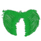 Large feather angel wings assorted colours - White