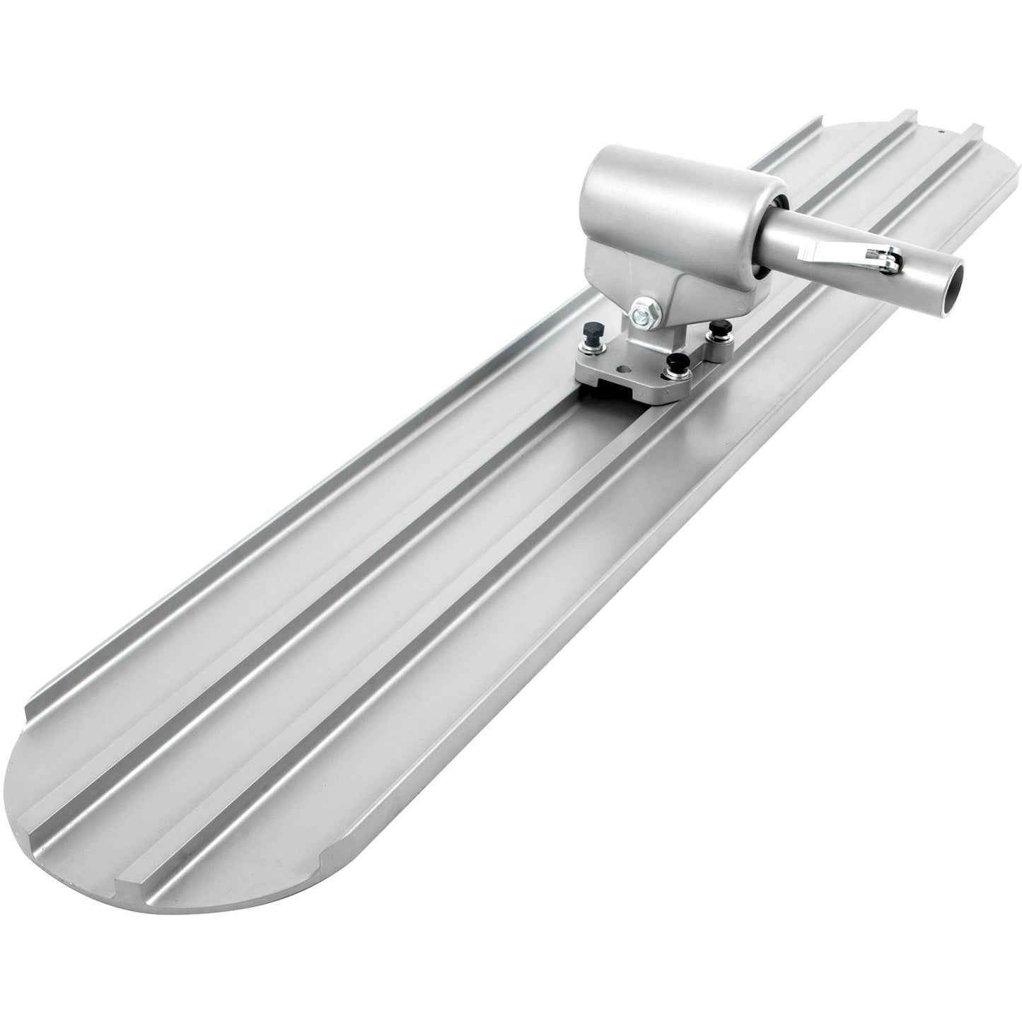 VEVOR Bull Float Magnesium Concrete Float 48 x 8" Round End Concrete Float Tool Cement Tool Bull Concrete Kit Bull Float with 4 Float Handle Bull Float Bracket Concrete Tools Finishing Bull Float