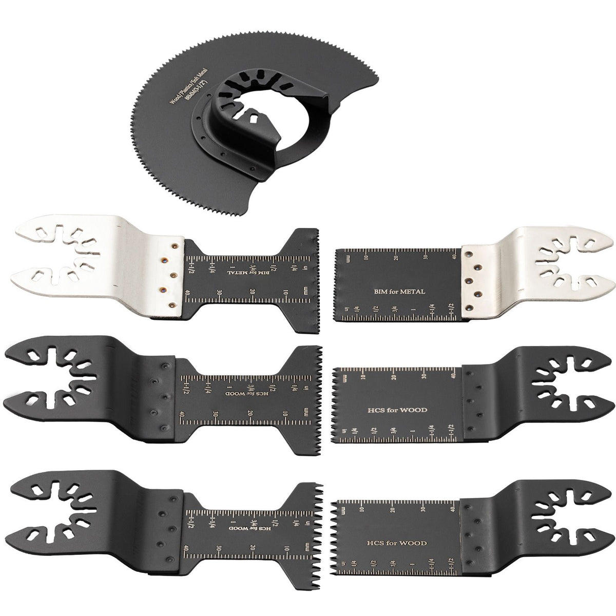Oscillating Multi Tool Saw Blades Multi Tool Blades 50PCS for Wood Metal