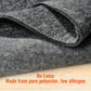 VEVOR Rug Pad Gripper 9' x 12' Protective Carpet Pad 0.47" Thick for All Floors