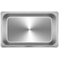 VEVOR 4 Pack Hotel Pan 3.7" Deep Steam Table Pan Full Size with Lid 20.8"L x 13"W Hotel Pan 22 Gauge Stainless Steel Anti Jam Steam Table Pan
