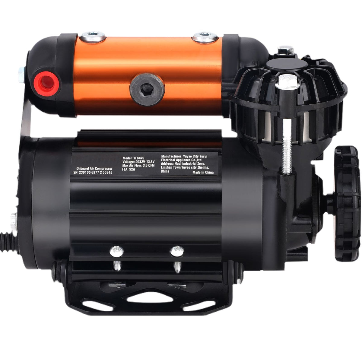 VEVOR Onboard Air Compressor Kit 150PSI Offroad Air Compressor Portable Tire Inflator Heavy Duty 3.5CFM Air Pump for Jeep SUV 4x4 Vehicle Compatibility with Air tools, Air horns, Lockers