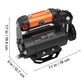 VEVOR Onboard Air Compressor Kit 150PSI Offroad Air Compressor Portable Tire Inflator Heavy Duty 3.5CFM Air Pump for Jeep SUV 4x4 Vehicle Compatibility with Air tools, Air horns, Lockers