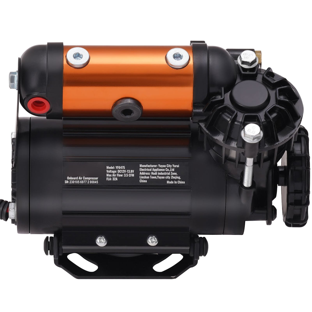 VEVOR Onboard Air Compressor Kit 150PSI Offroad Air Compressor Portable Tire Inflator Heavy Duty 3.5CFM Air Pump for Jeep SUV 4x4 Vehicle Compatibility with Air tools, Air horns, Lockers