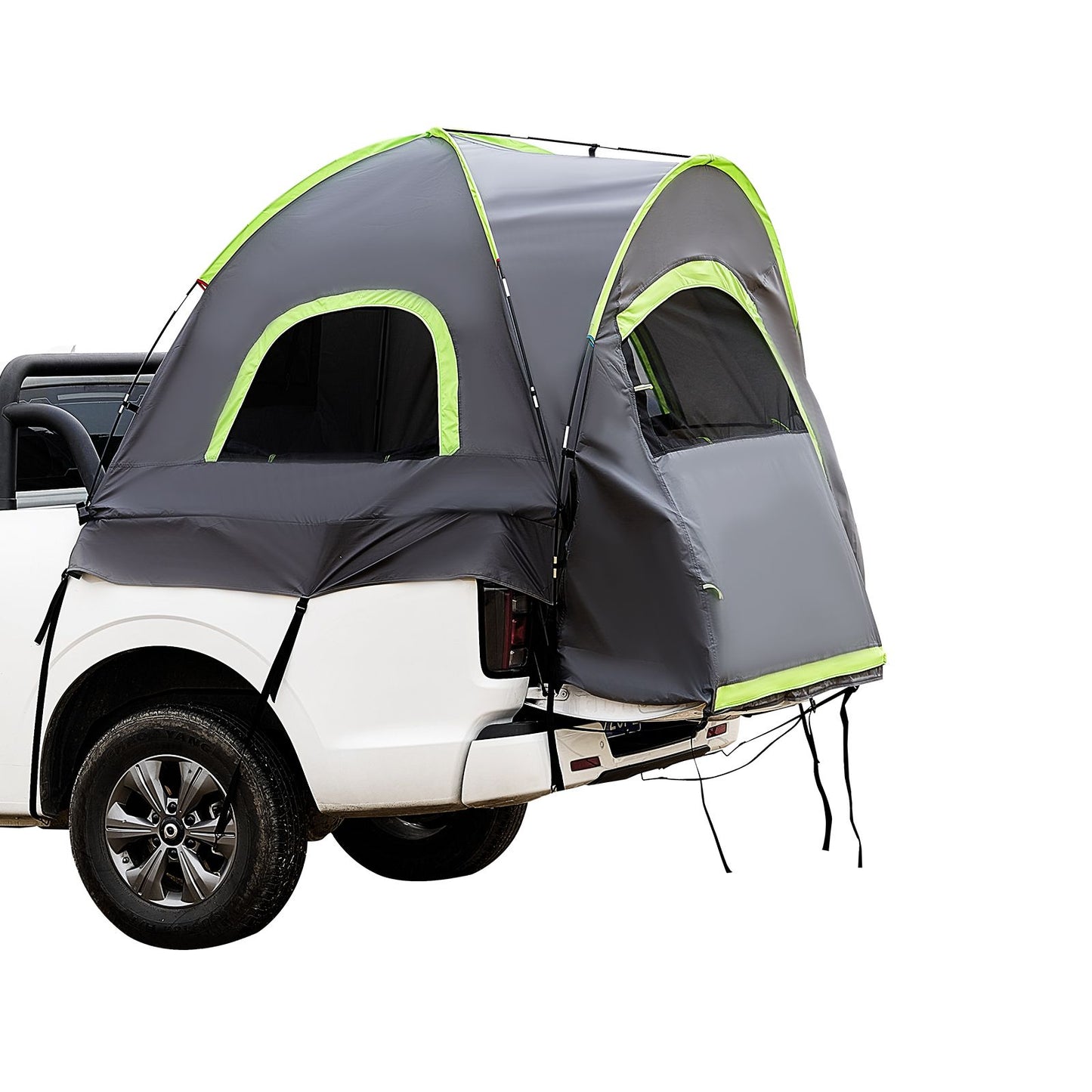 VEVOR Truck Tent 5.5-6.0ft Waterproof PU2000 Truck Bed Camping Tent 2-3 Person