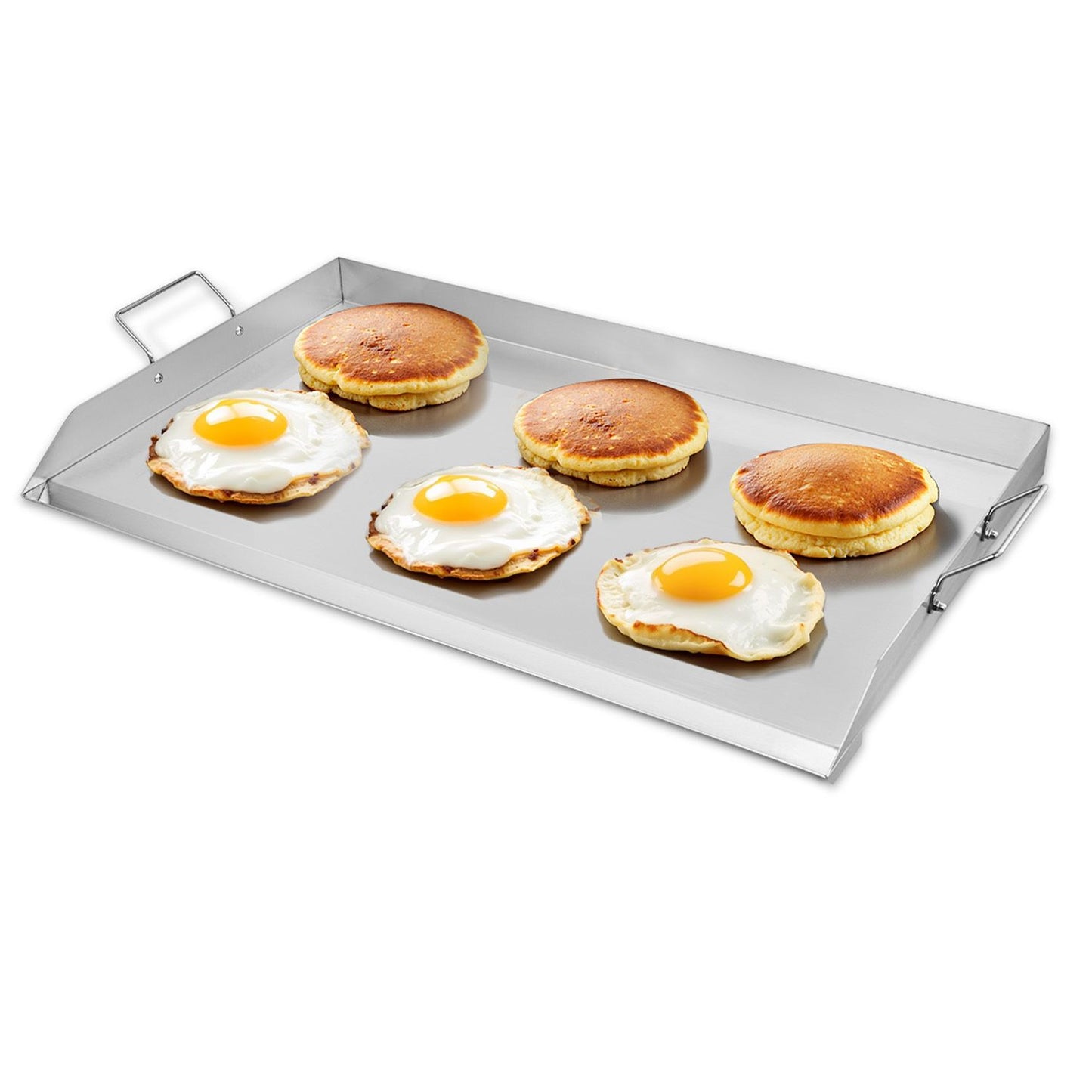 VEVOR 36x22 in Flat Top Griddle Stainless Steel Universal BBQ Grill Pan Cookware