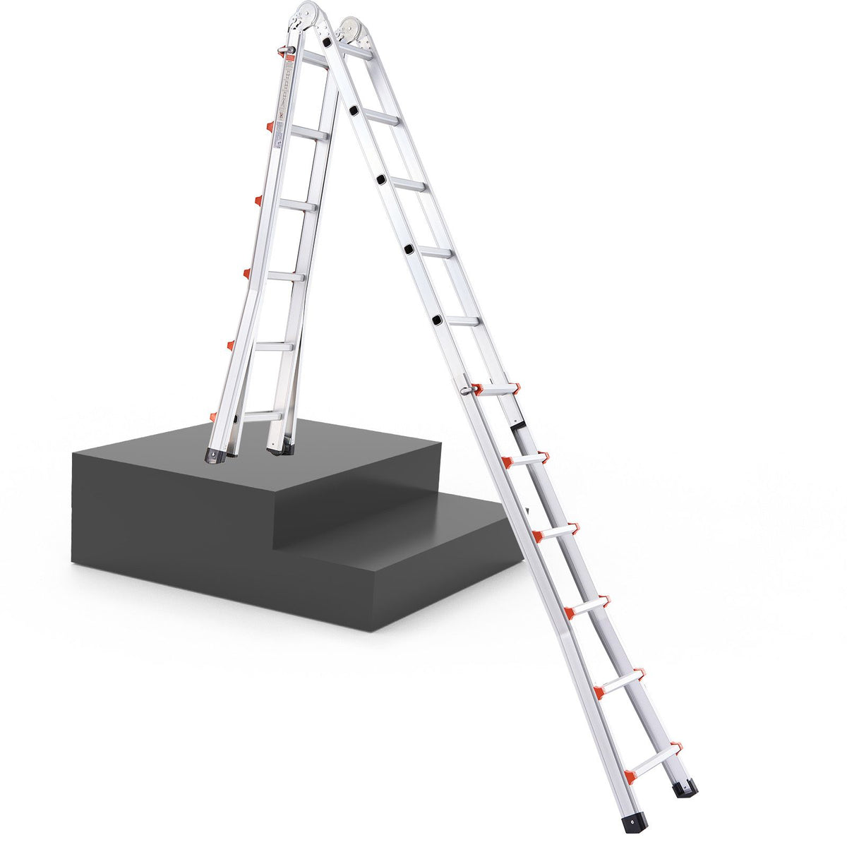 Telescoping Ladder A Frame 20 FT Extension Multi-Function for Homework