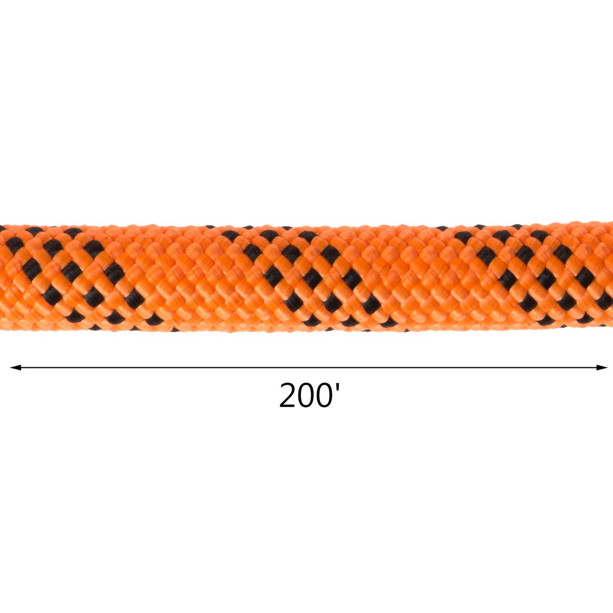 1.43cm Double Braid Polyester Rope 6096cm Nylon Pulling Rope 498.95kg High Force Polyester Load Sailing Rope(1.43cm-6096cm)