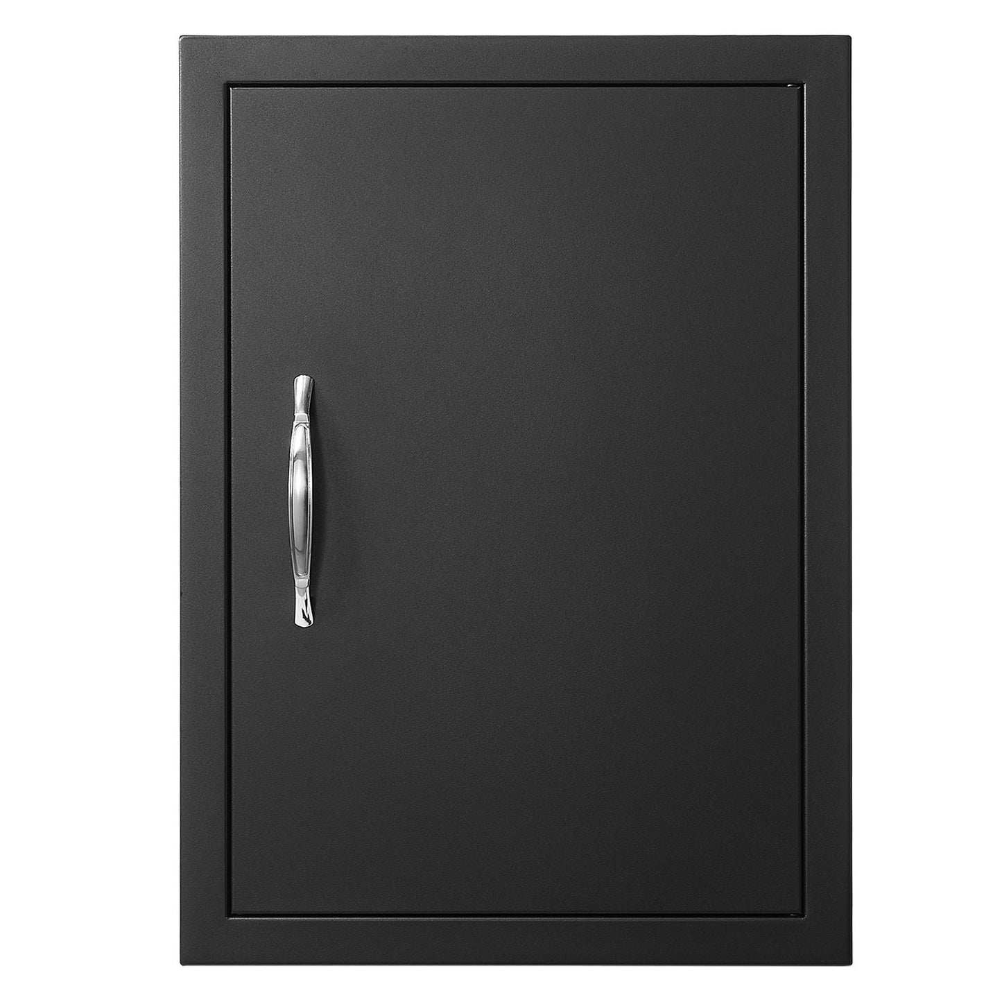 VEVOR BBQ Access Door, 415x570 mm Single Outdoor Kitchen Door, Cold Plate Flush Mount Door, Wall Vertical Door with Handle, for BBQ Island, Grilling Station, Outside Cabinet