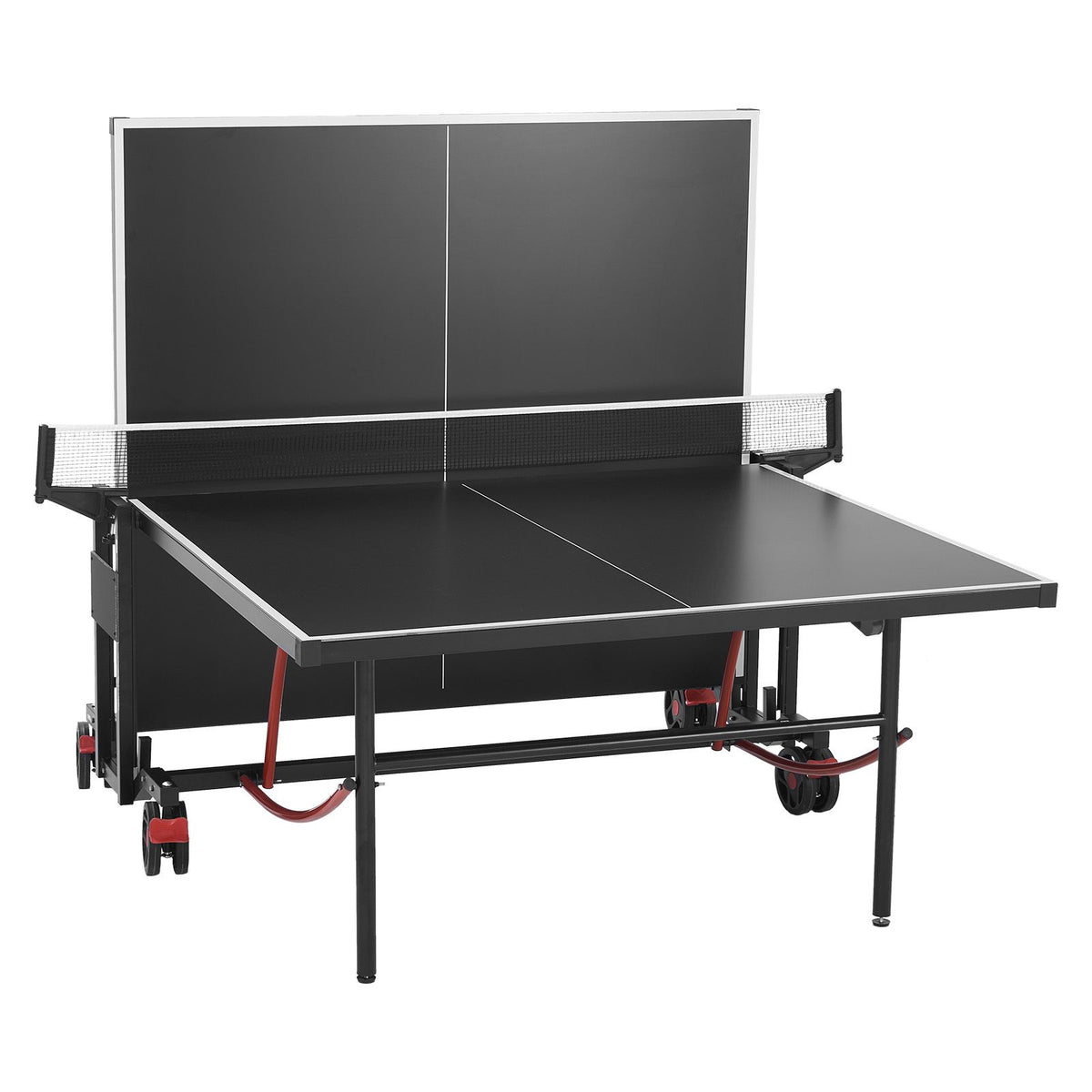 Ping Pong Table Foldable Table Tennis Game Table Indoor Outdoor with Net