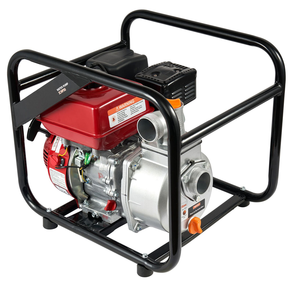 VEVOR Gasoline Engine Water Pump Gas Powered Transfer Pump 50 mm 7HP 4-Stroke