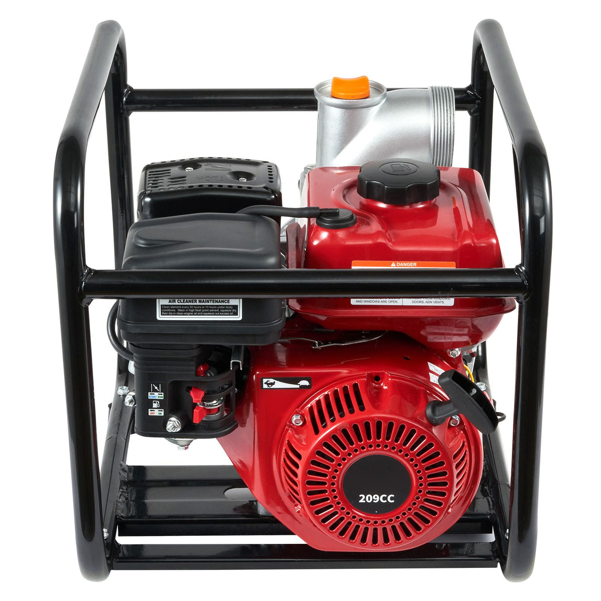 VEVOR Gasoline Engine Water Pump Gas Powered Transfer Pump 80 mm 7HP 4-Stroke