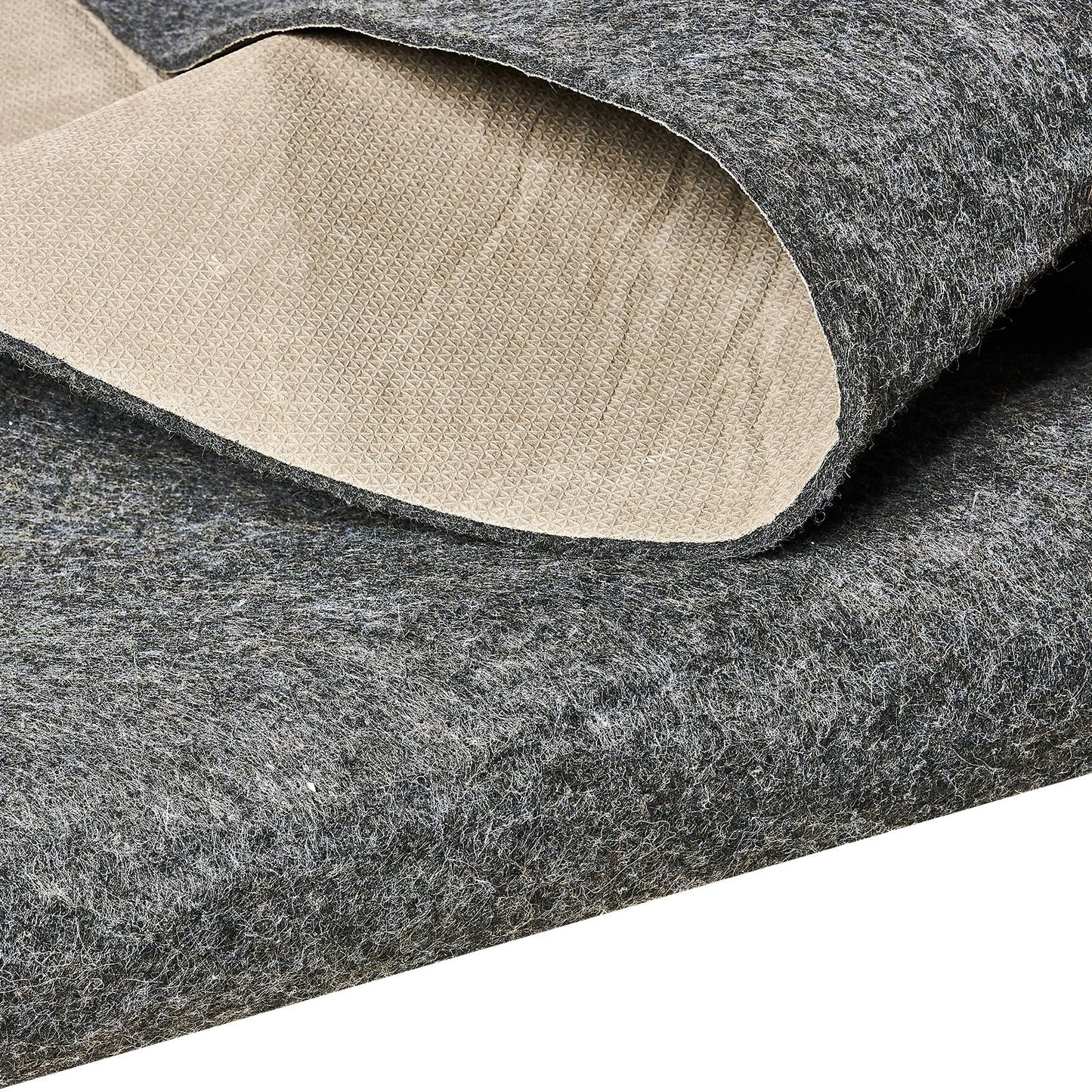 VEVOR Non Slip Rug Pad Gripper 9' x 12' Carpet Mat 0.24" Thick for All Floor