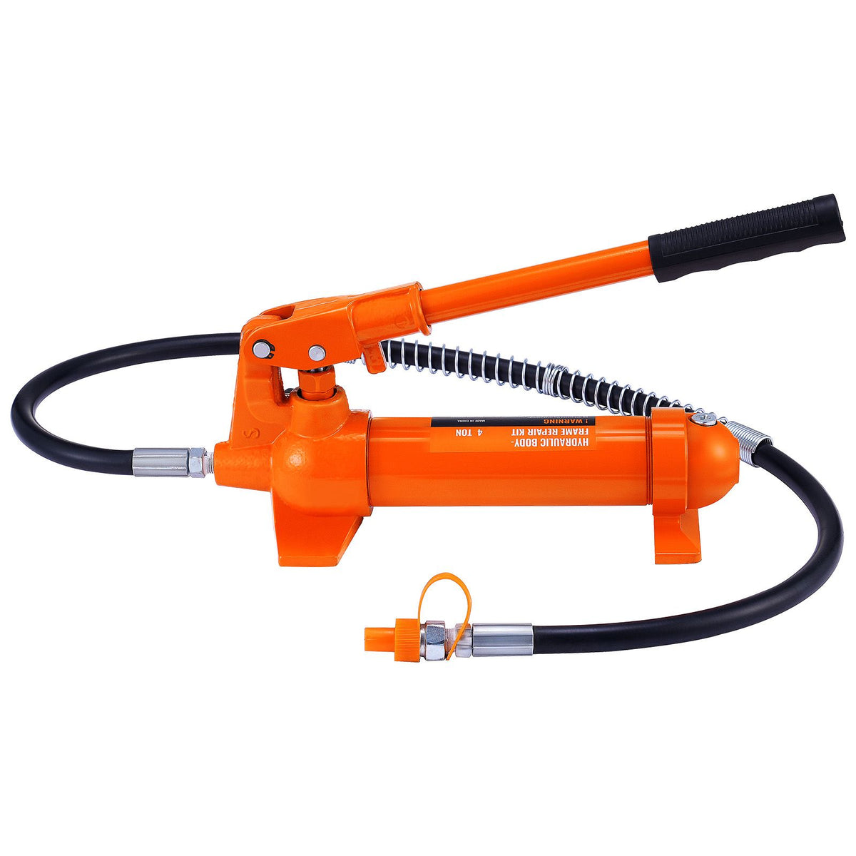 VEVOR 4 Ton Porta Power Kit, Portable Hydraulic Jack with 3.9 ft/1.2 m Oil Hose, Auto Body Frame Repair Kit with Storage Case for Car Repair, Truck, Farm (8800 LBS)