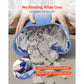 VEVOR 18.9L Bucket Liner for Concrete Mix, Reusable Silicone Mortar Bucket Liner for Thinset Paint Concrete Epoxy Mixing, Heavy-duty Grout Mixer Insert Tool with Graduated Measurements, Blue