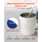 VEVOR 18.9L Bucket Liner for Concrete Mix, Reusable Silicone Mortar Bucket Liner for Thinset Paint Concrete Epoxy Mixing, Heavy-duty Grout Mixer Insert Tool with Graduated Measurements, Blue