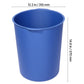 VEVOR 18.9L Bucket Liner for Concrete Mix, Reusable Silicone Mortar Bucket Liner for Thinset Paint Concrete Epoxy Mixing, Heavy-duty Grout Mixer Insert Tool with Graduated Measurements, Blue