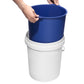 VEVOR 18.9L Bucket Liner for Concrete Mix, Reusable Silicone Mortar Bucket Liner for Thinset Paint Concrete Epoxy Mixing, Heavy-duty Grout Mixer Insert Tool with Graduated Measurements, Blue